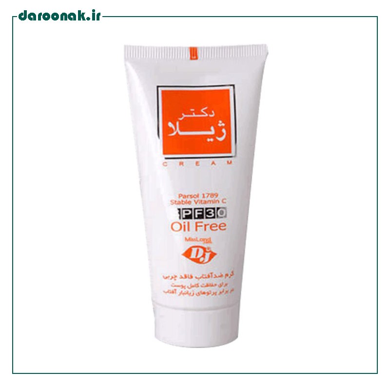 ضد آفتاب بی‌رنگ SPF30 دکتر ژیلا 65 میلی گرم