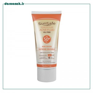 كرم ضد آفتاب +SPF 50 فاقد چربی سان سیف