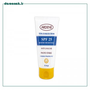 کرم ضد آفتاب SPF25 آردن 50 گرم