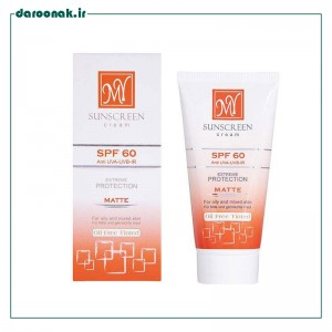 کرم ضد آفتاب بدون چربی SPF 60 مای 50 میلی گرم